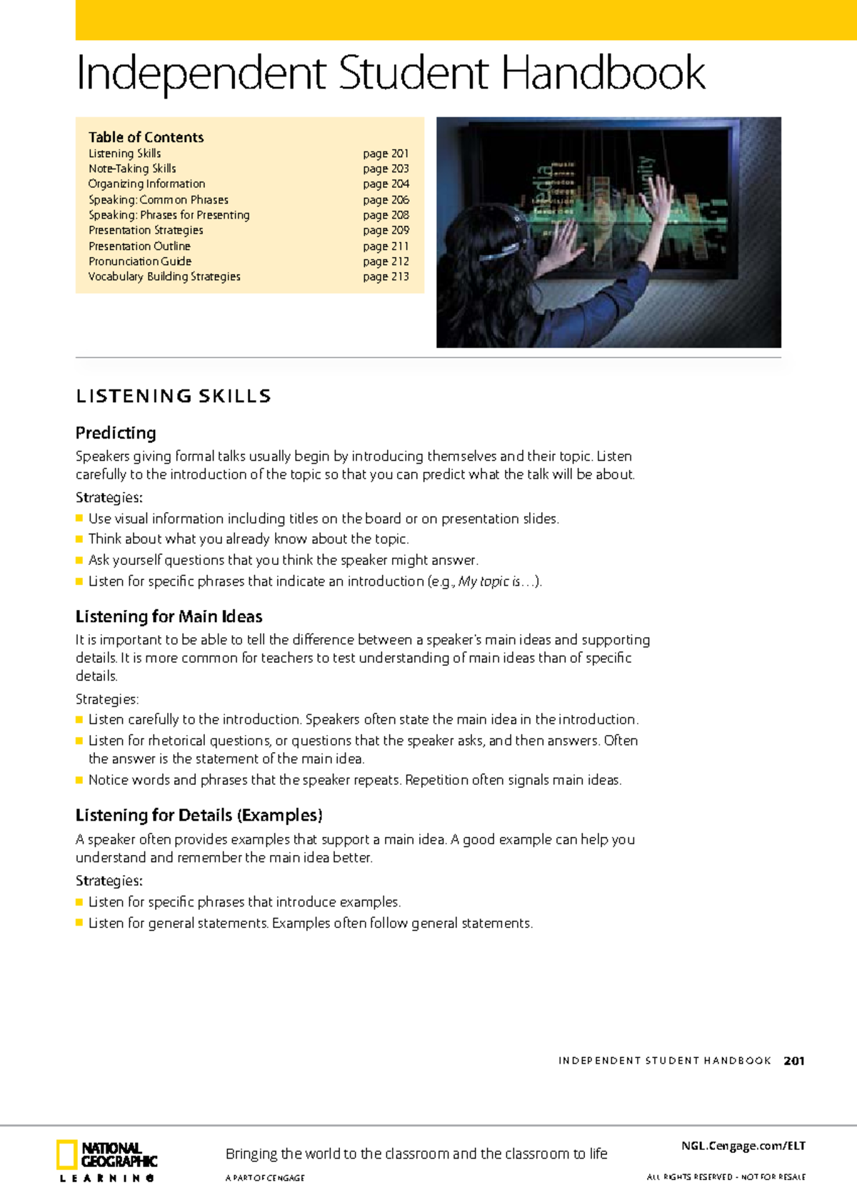 Pathways LS Level 3 Independent Student Handbook - Bringing the world ...