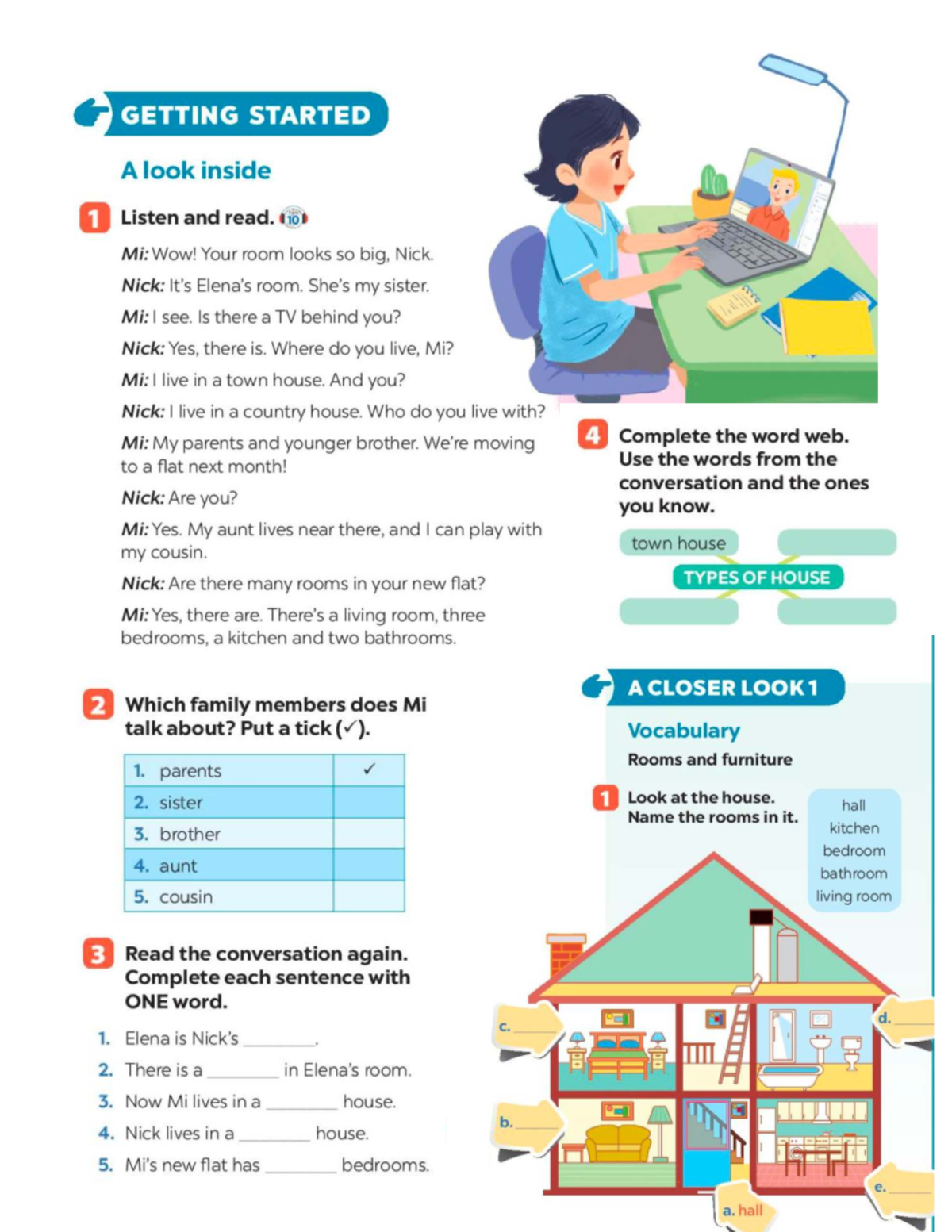 Types of House: A Closer Look at Rooms and Family Members - Studocu