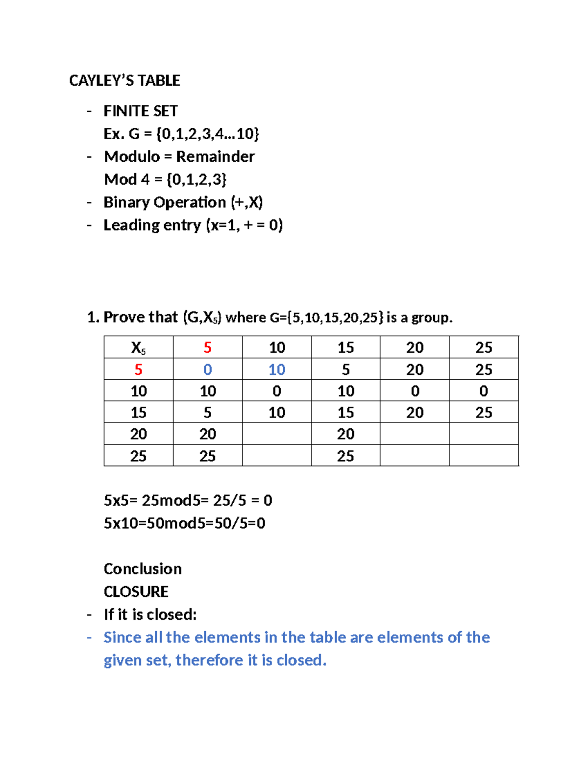 Abstract Algebra - Groups: Proving Group Properties with Modulo ...