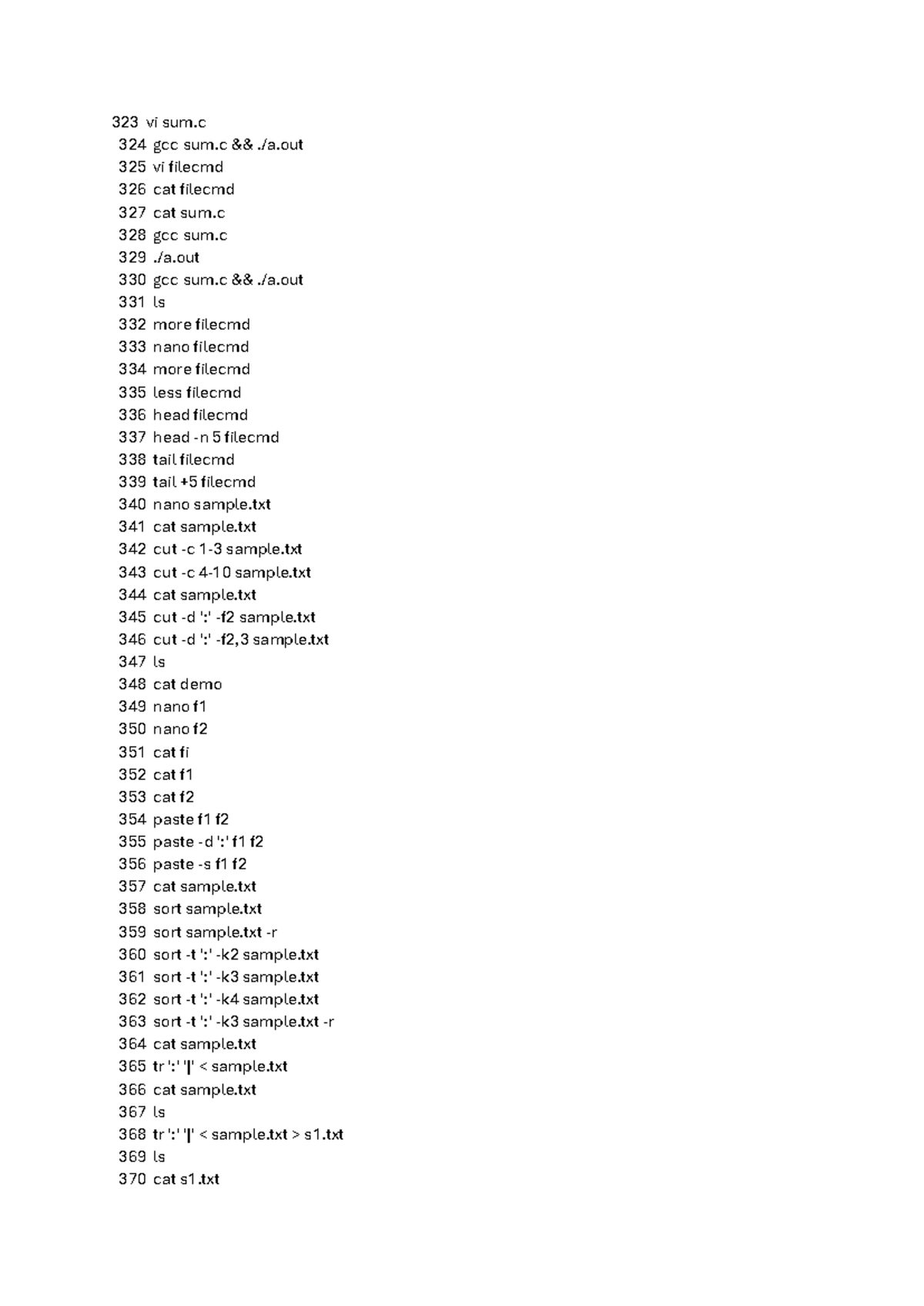 Linux Commands 2: Practical Guide to Shell Operations - Studocu