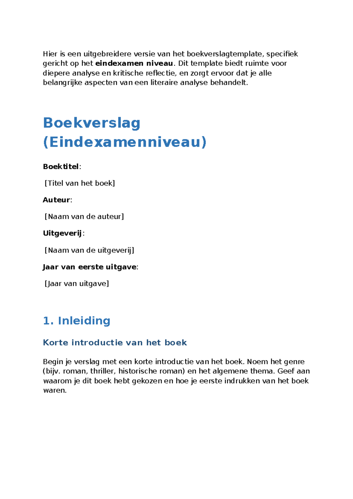 Sjabloon voor het verzamelen van professionele zakelijke boekomslagen