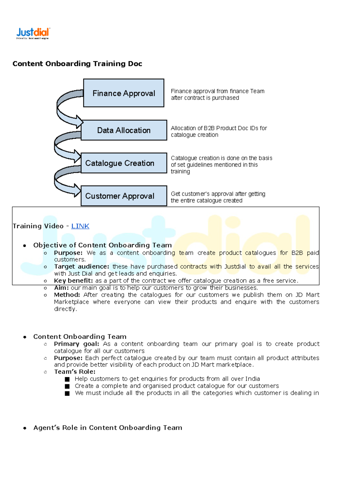 Training Doc Contractor Process (V1) - Content Onboarding Training Doc ...