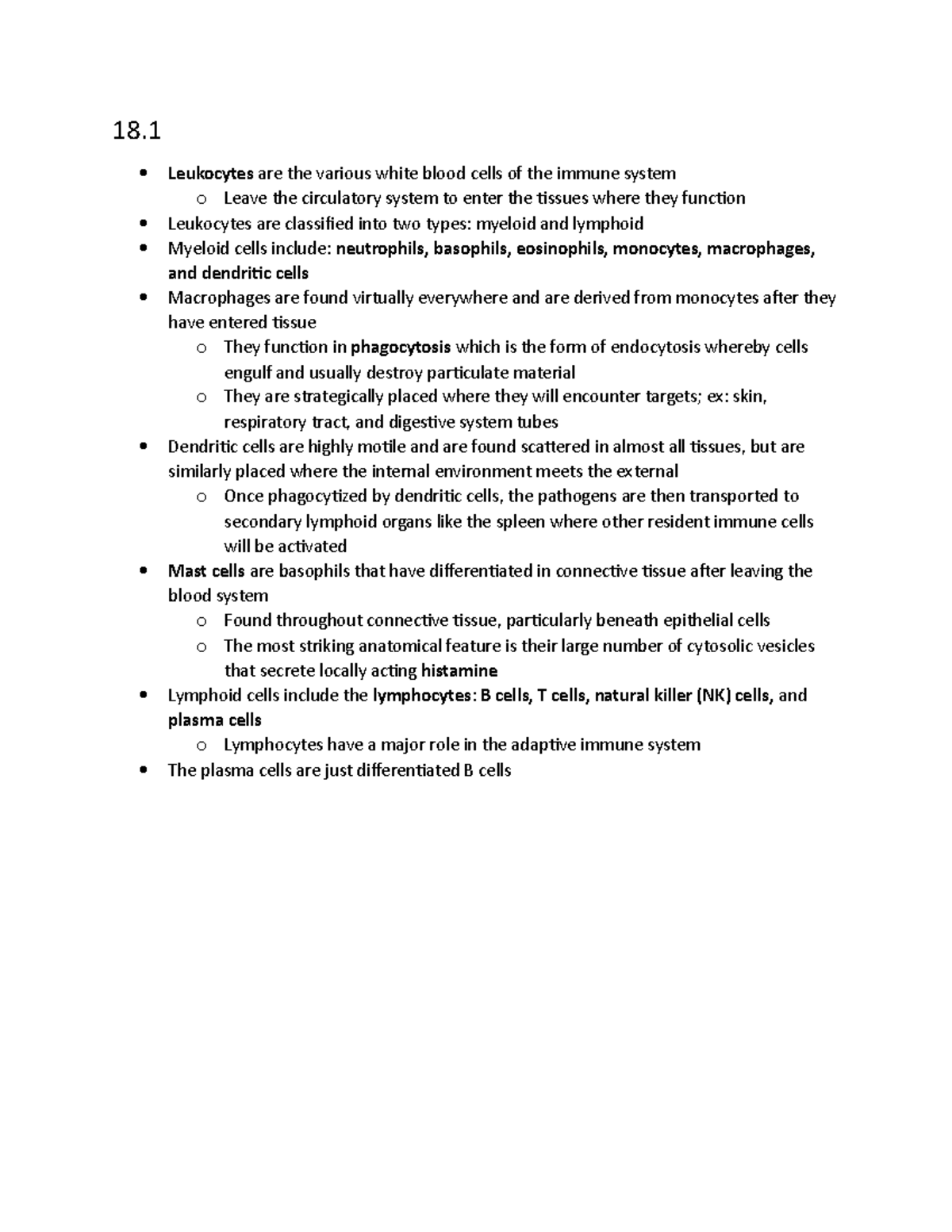 EC Phys II Exam II Immune System Study Guide - Studocu