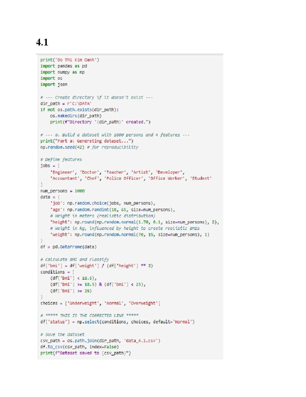 4.1 Deploy Model on Web: Flask App for Prediction - Assignment 4 - Studocu