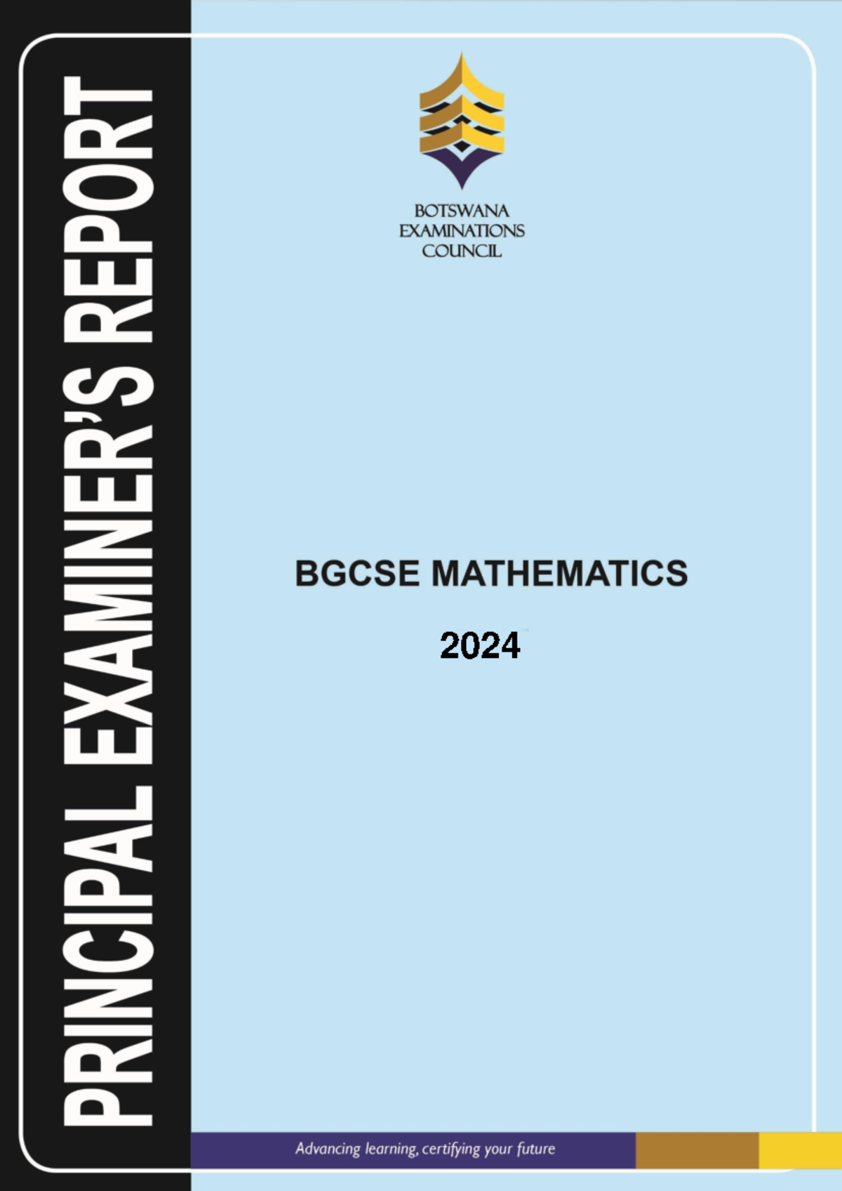 2024 Mathematics 0563: Paper 1 General Comments and Candidate ...