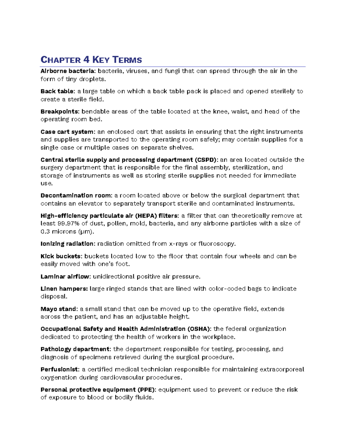 Surgical Terminology and Concepts: A Guide for Medical Students ...