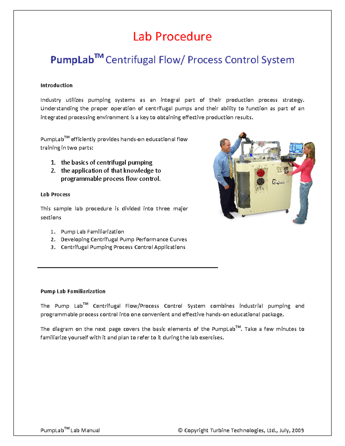 CEN 401: PumpLab System Analysis and Performance Data Collection - Studocu