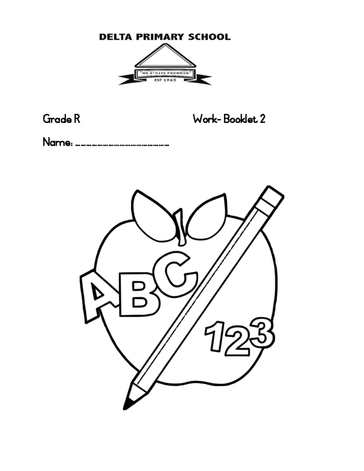 Grade R Workbook 2: Number Ops, Shapes, and Life Skills Activities ...