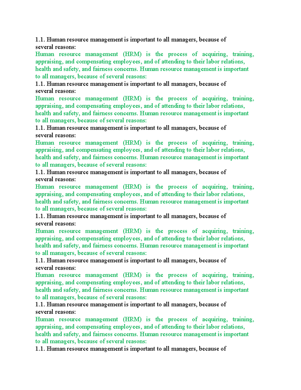 HRM - Importance and Roles of Human Resource Management for Managers ...