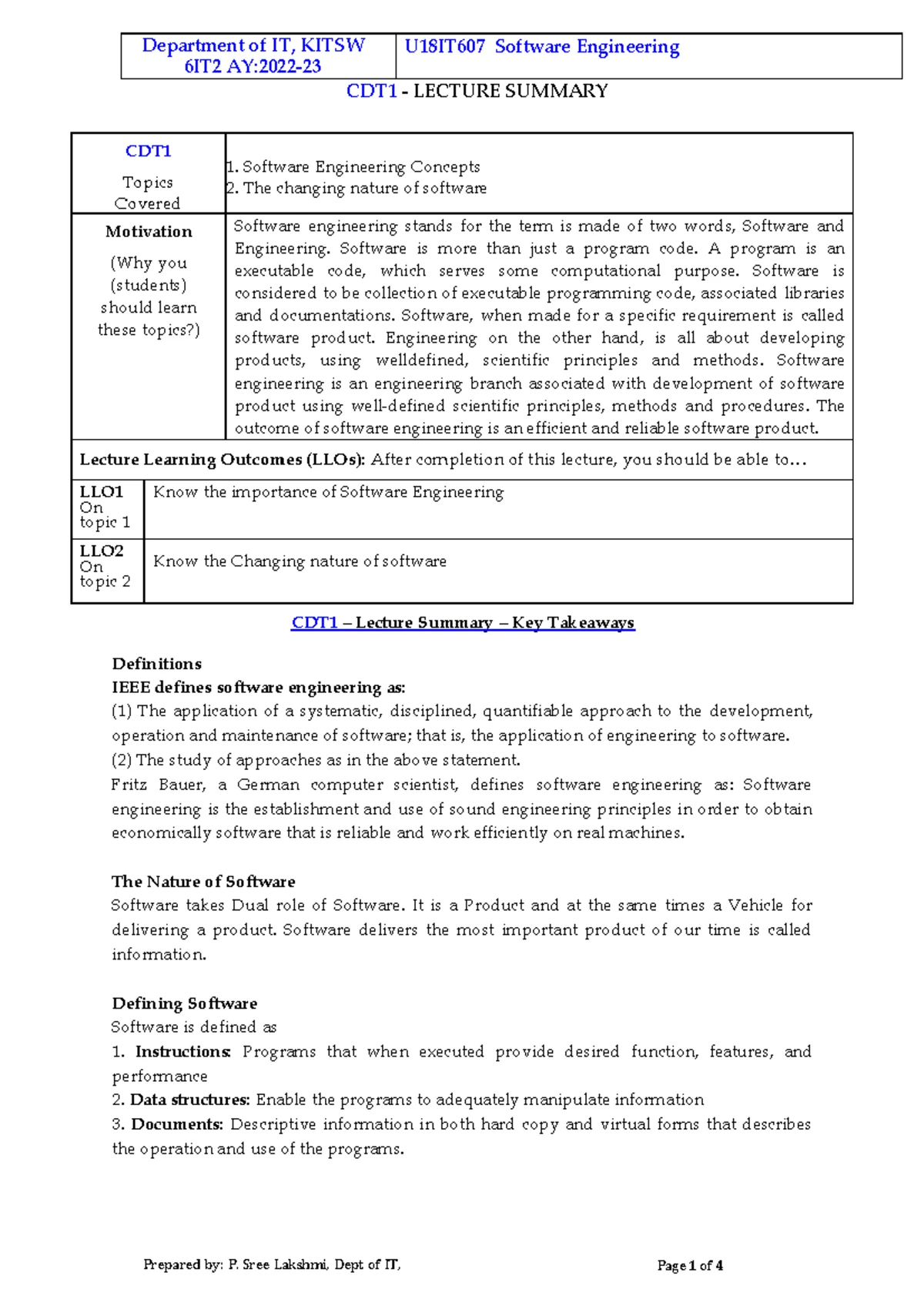 Component level design for webapps - CDT Topics Covered Designing class ...