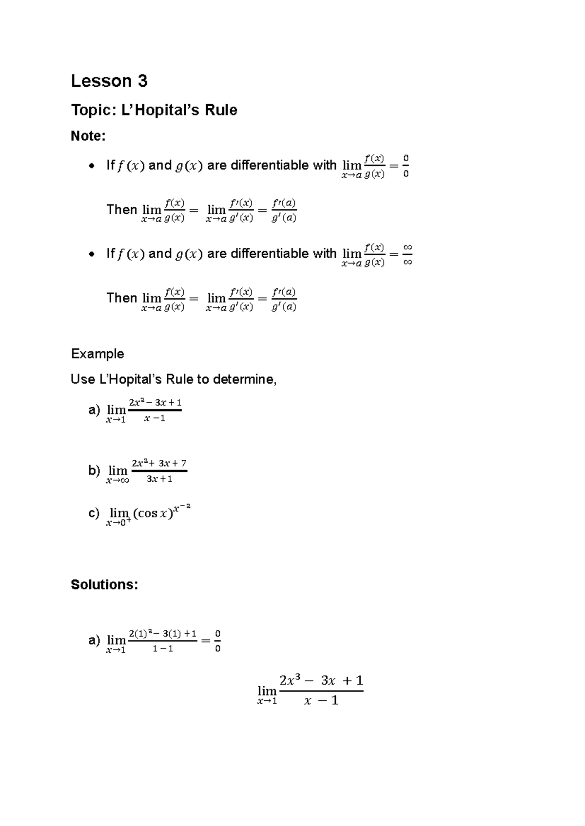 Appendix B - Complex Numbers Overview and Operations - Studocu