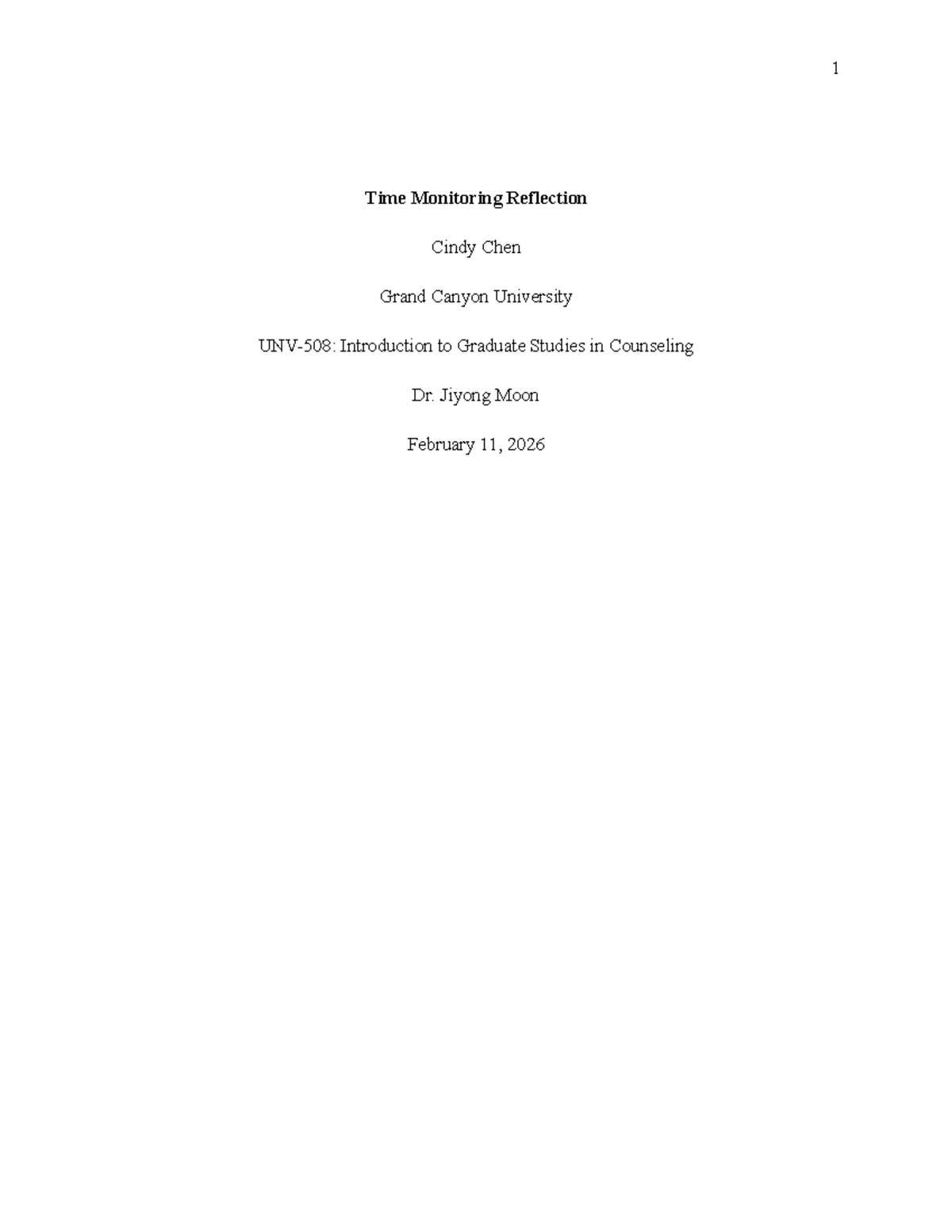 GCU Reflection: Time Management Strategies for Productivity - Studocu
