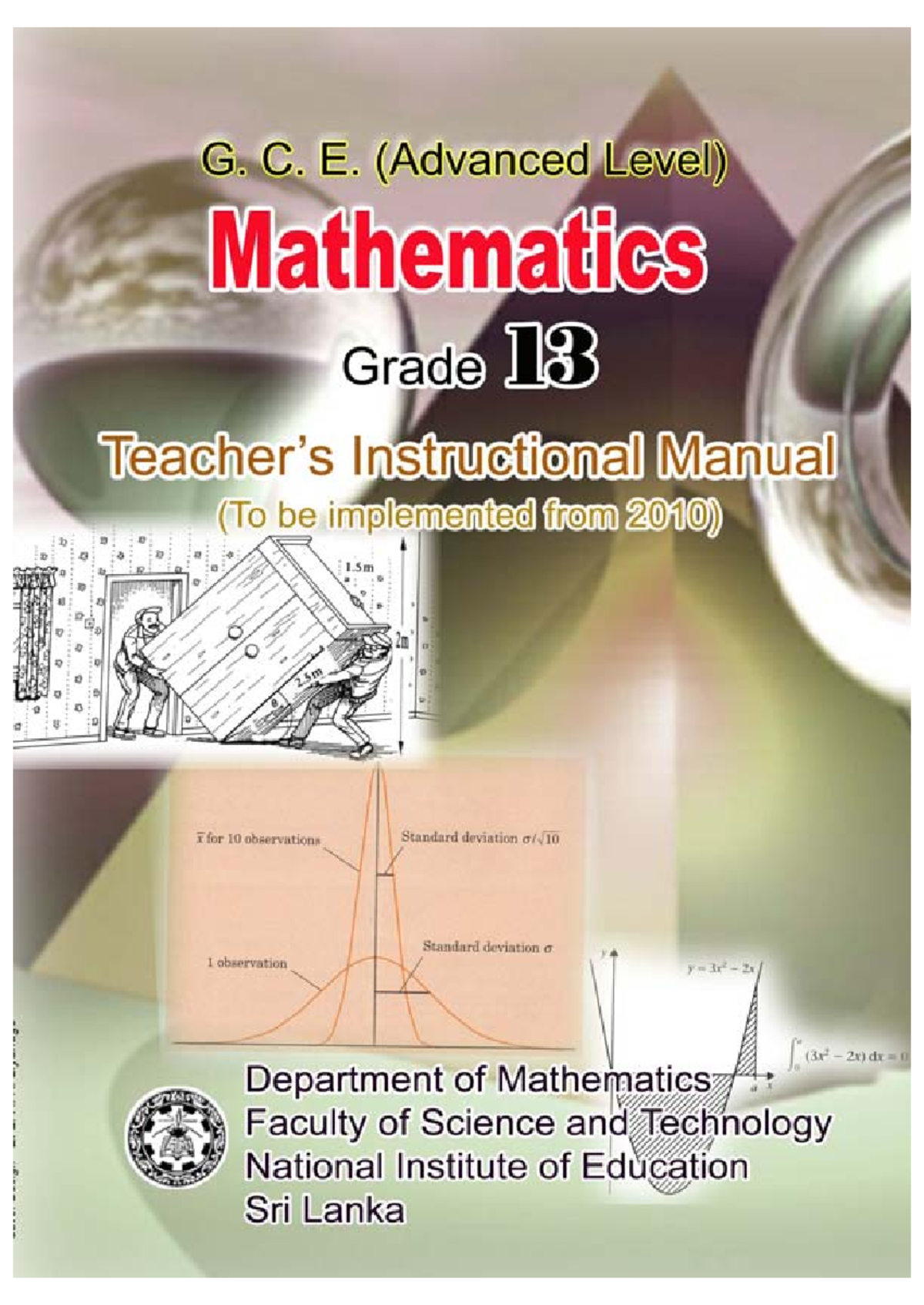 Mathematics Grade 13 Instructional Manual - Teacher's Guide - Studocu