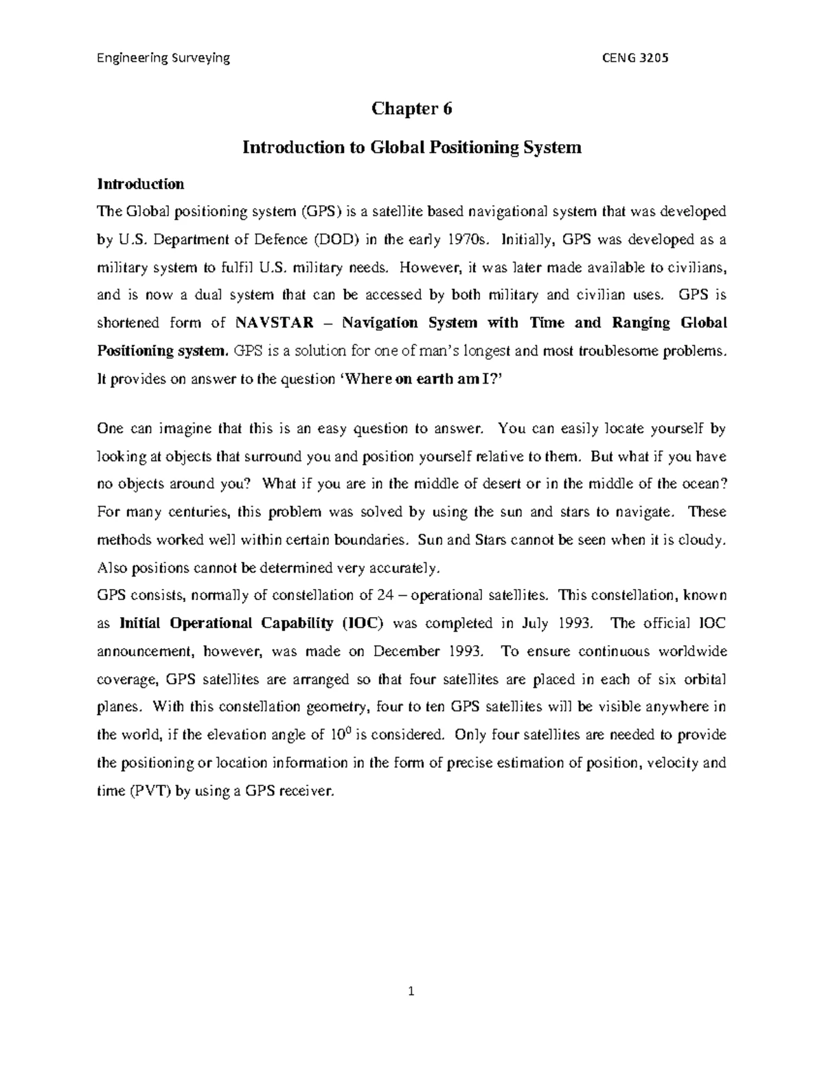 CEng-3006 Lecture Notes: Chapter 1 - Shear Strength of Soils - Studocu