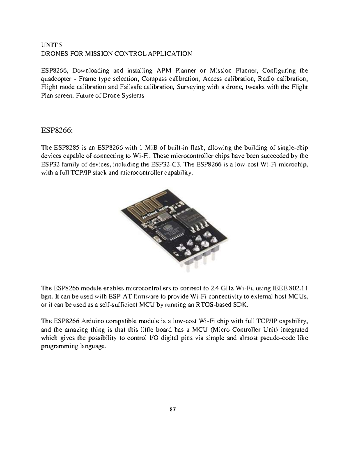 Drones for Mission Control Application: A Guide to Configuration and ...