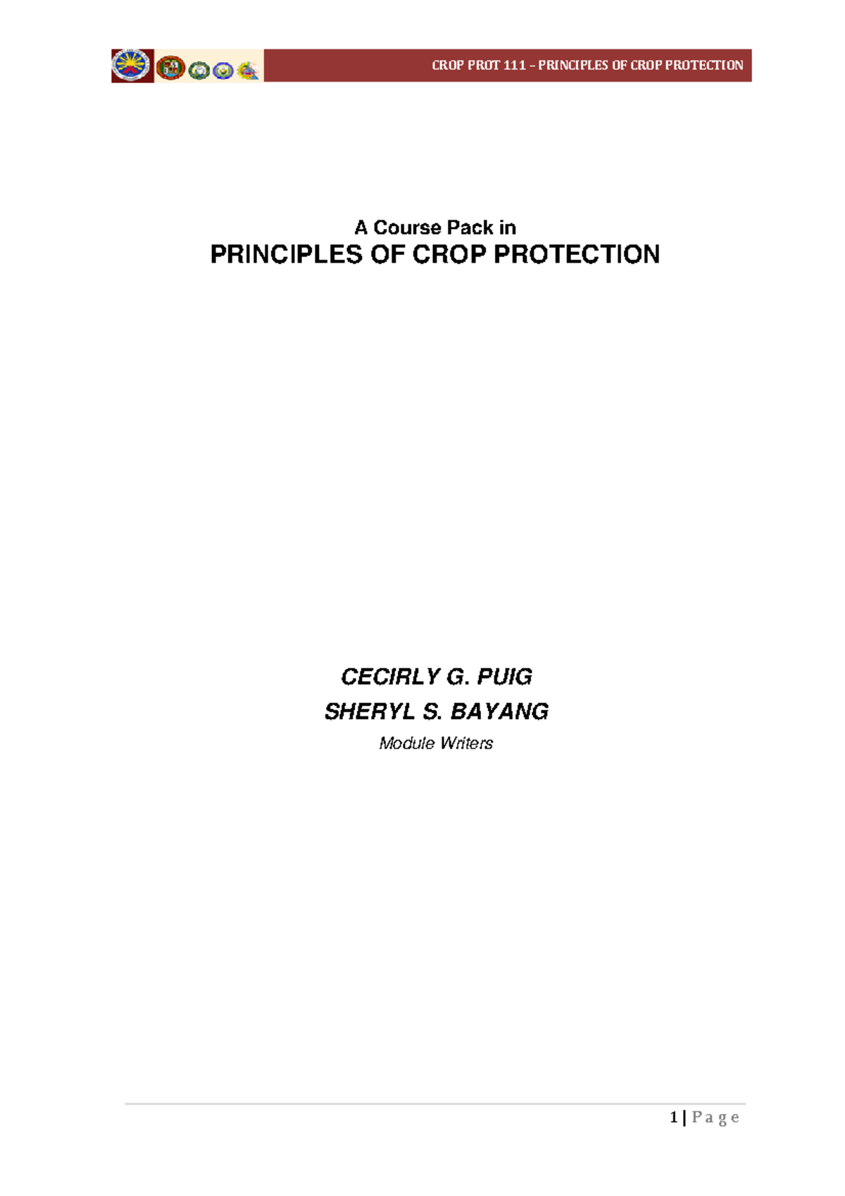 AFF Principles-of-Crop-Protection Comprehensive Course Pack-1 - Document Preview