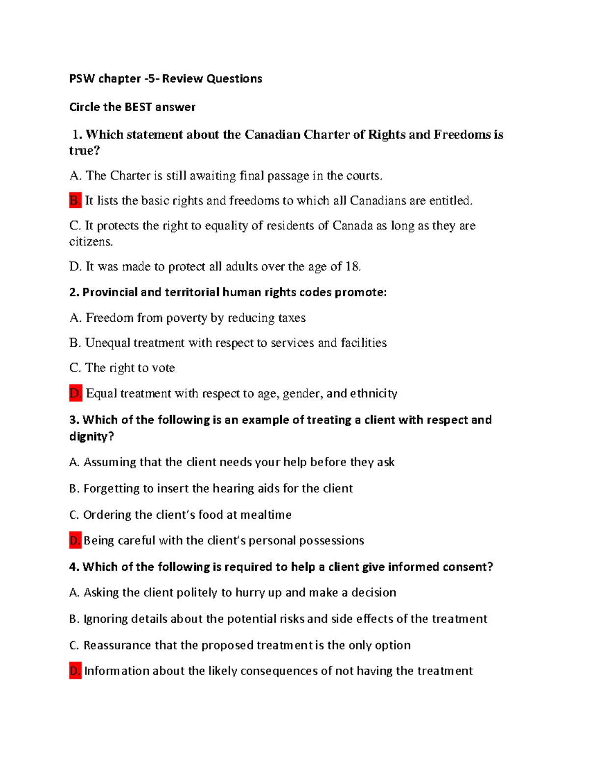 PSW Chapter 1 - Review Questions with Answers (5th Edition) - Studocu