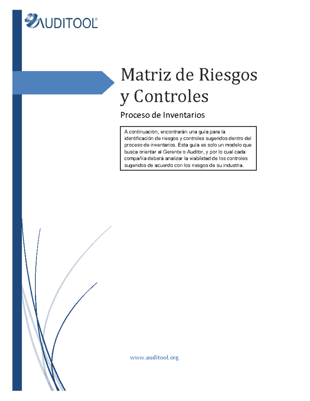 Matriz de Riesgos y Controles en el Proceso de Inventarios - 2023 - Studocu