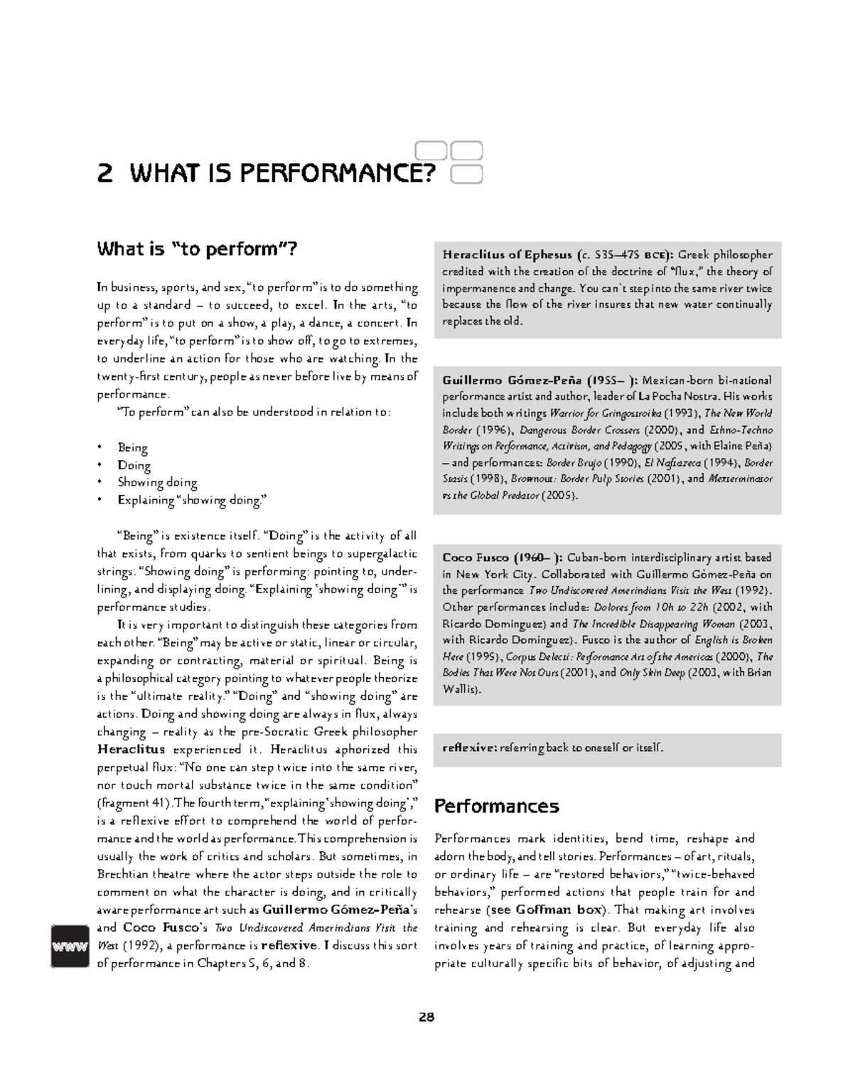 Understanding Performance: Theories, Contexts, and Implications - What ...