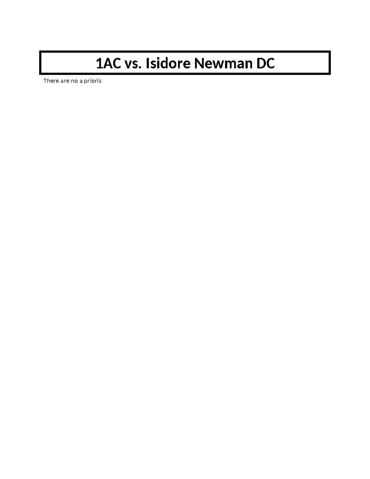 1AC Plea Bargaining Analysis: Impacts on Justice System - Studocu