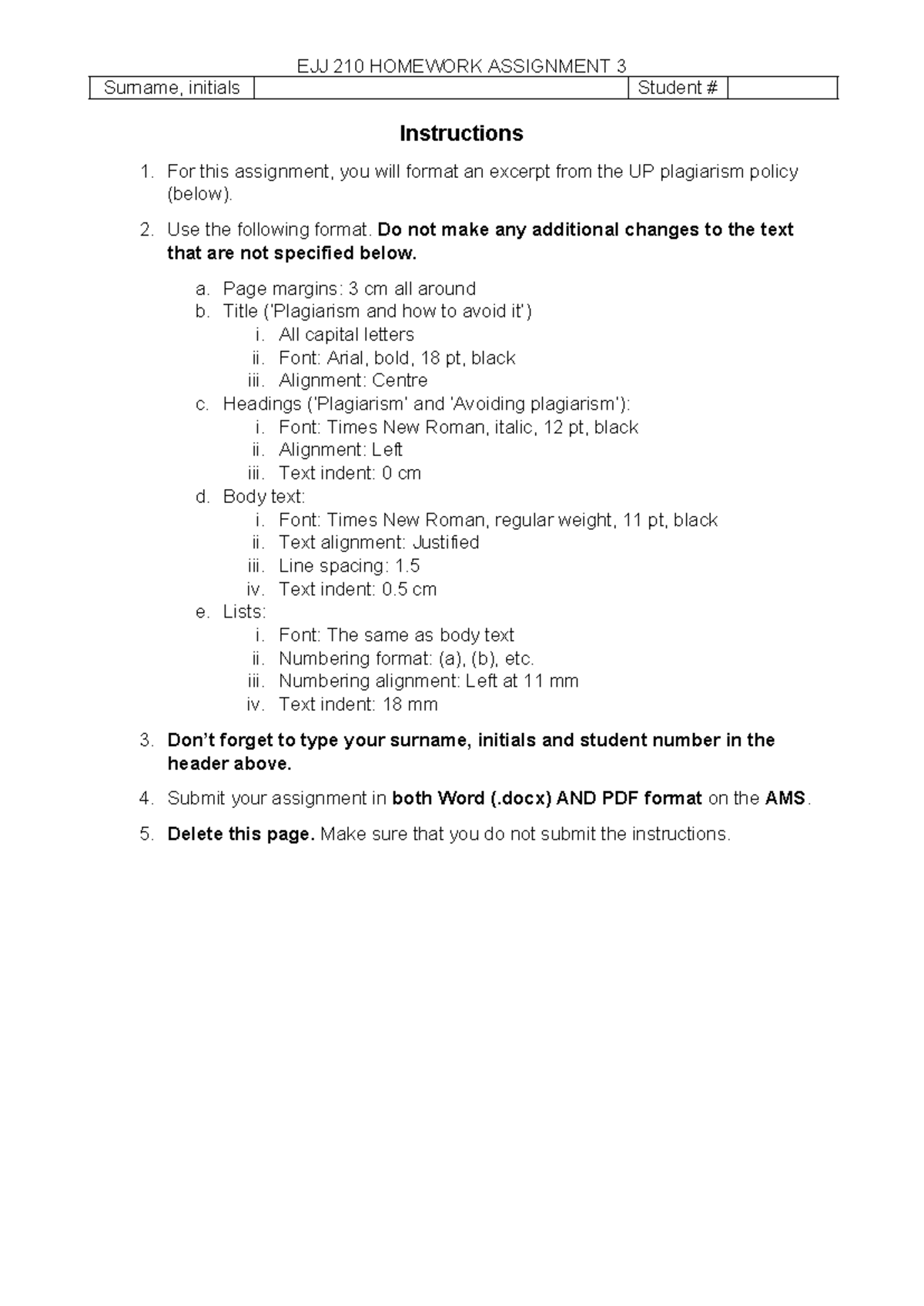 EJJ 210 2025 Homework 3 - EJJ 210 HOMEWORK ASSIGNMENT 3 Surname ...