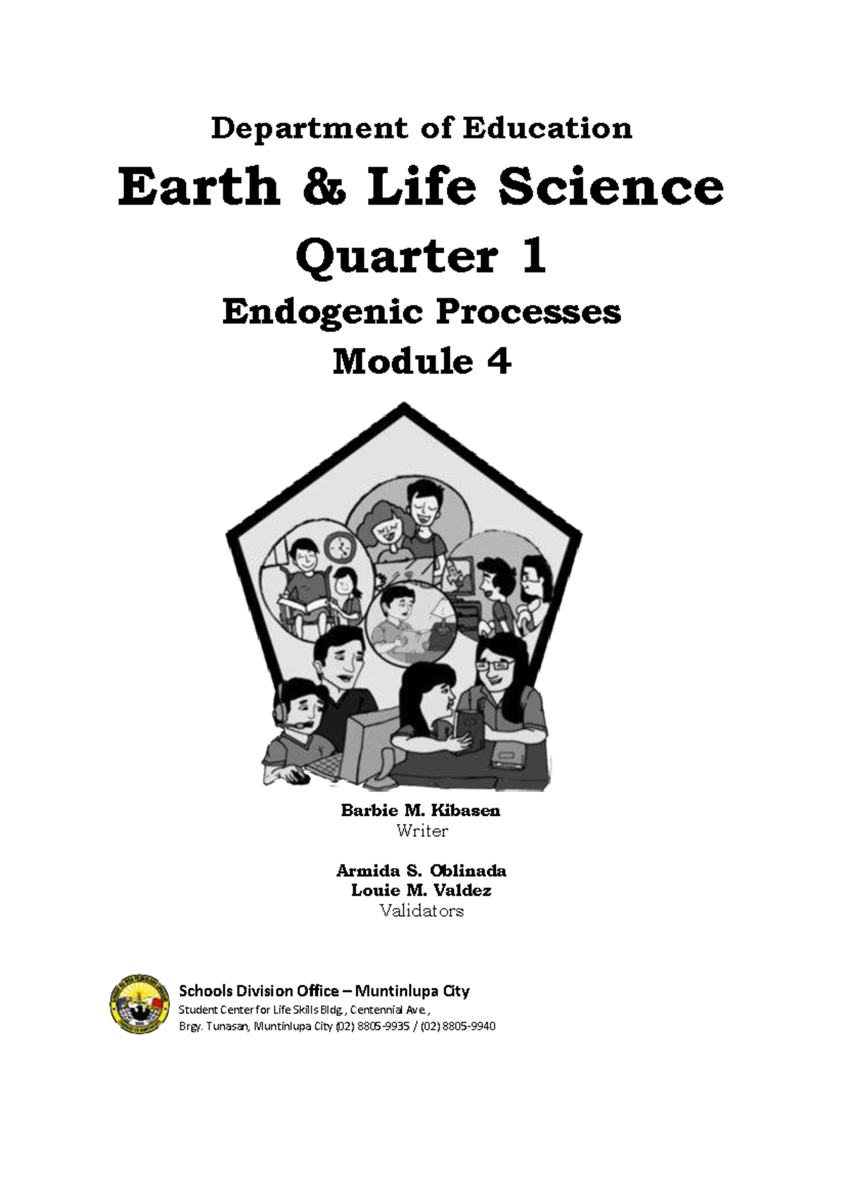 DO EL Q1 Module 4 - Endogenic Processes & Igneous Rocks - Studocu
