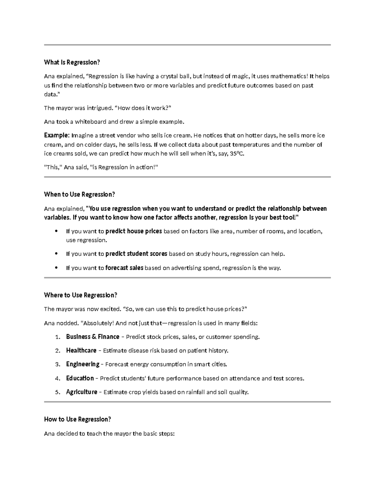 Linear Regression Notes: Understanding Relationships & Predictions ...