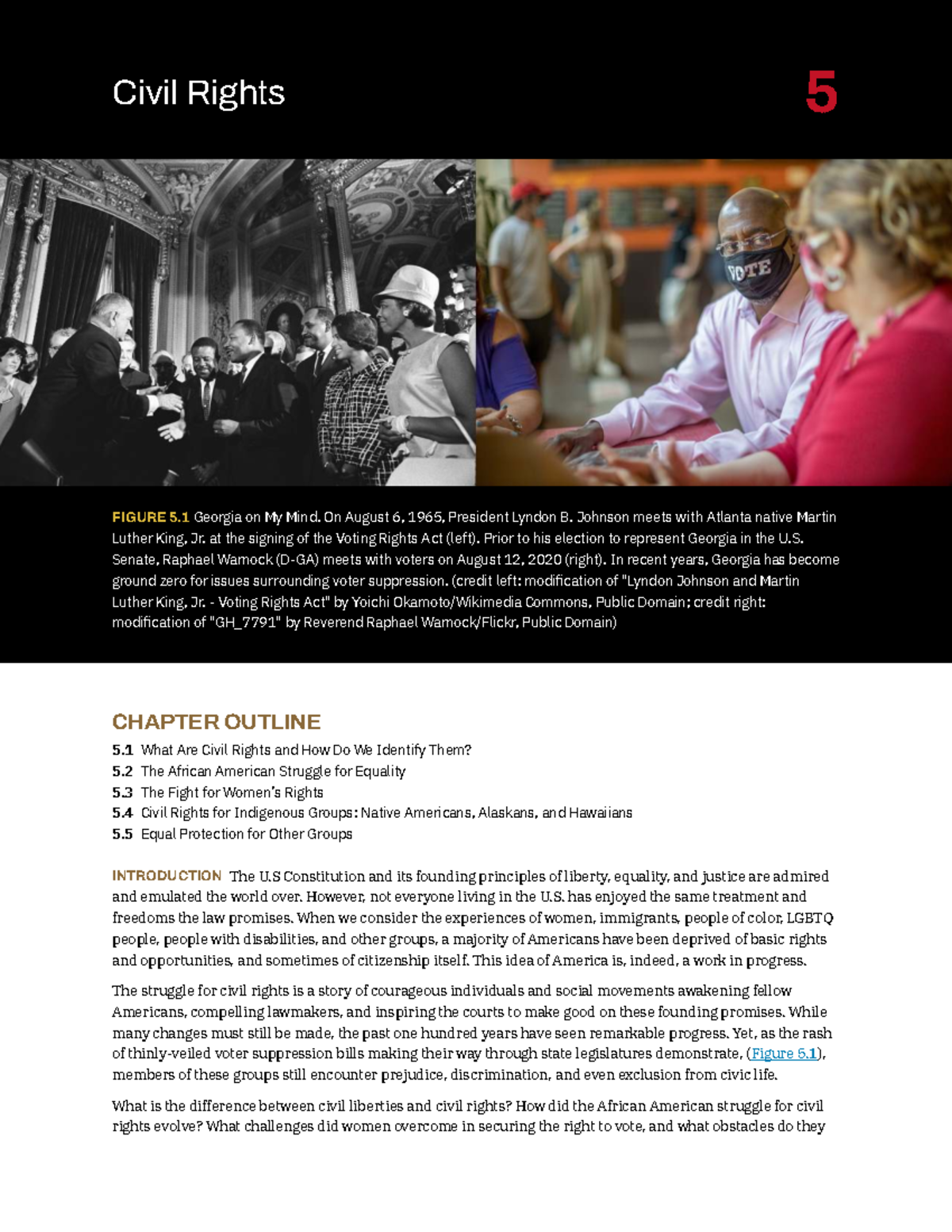 Civil Rights Movement Overview: Key Events & Legislation Summary (CH 5 ...