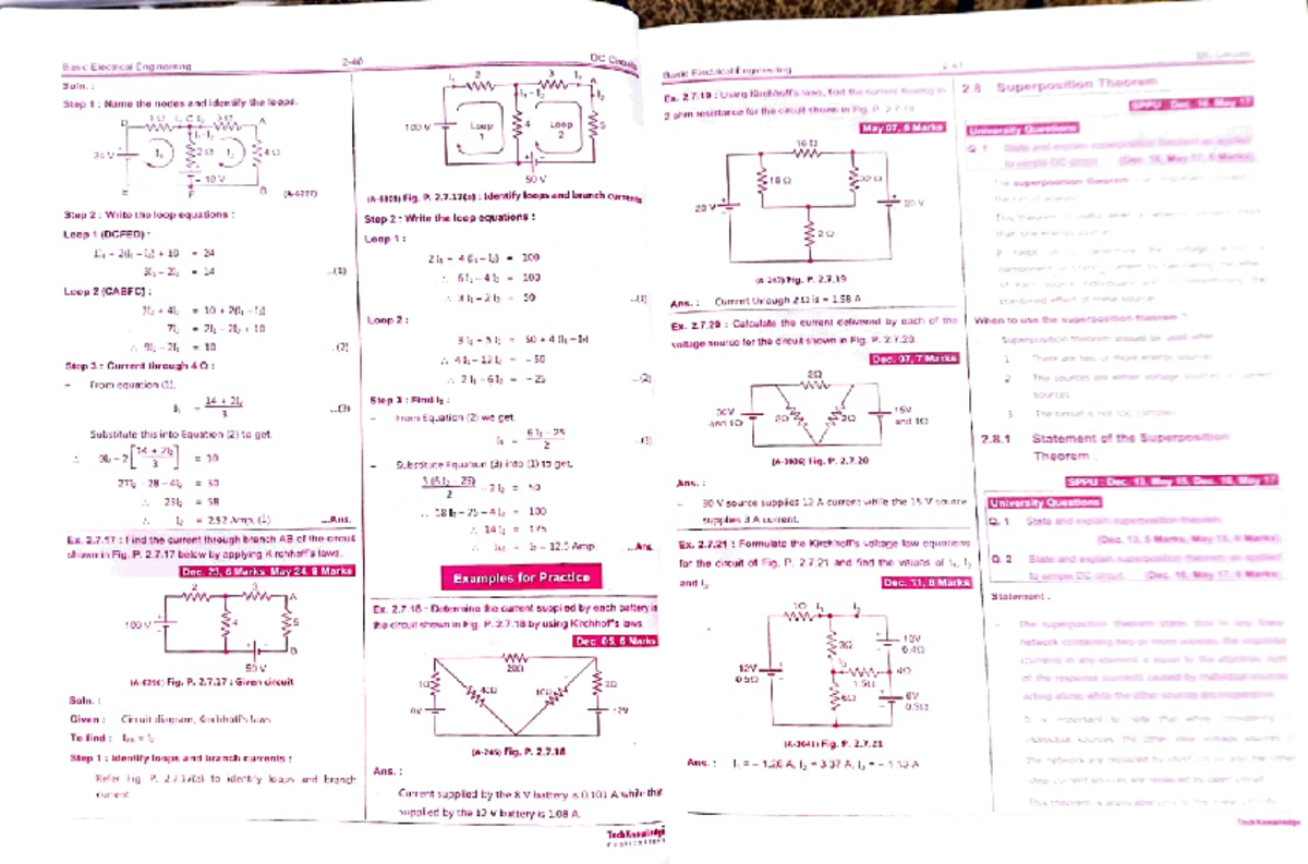 Bee-2 - It's gust a book pdf - Basic Electrical Engineering DC 1, 2 3 ...