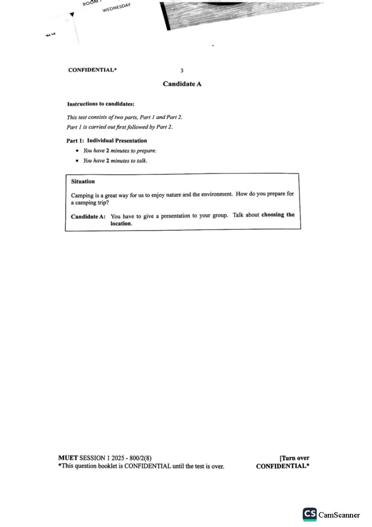 MUET SESSION 1 2025: Candidate Presentations & Group Discussion Guide ...