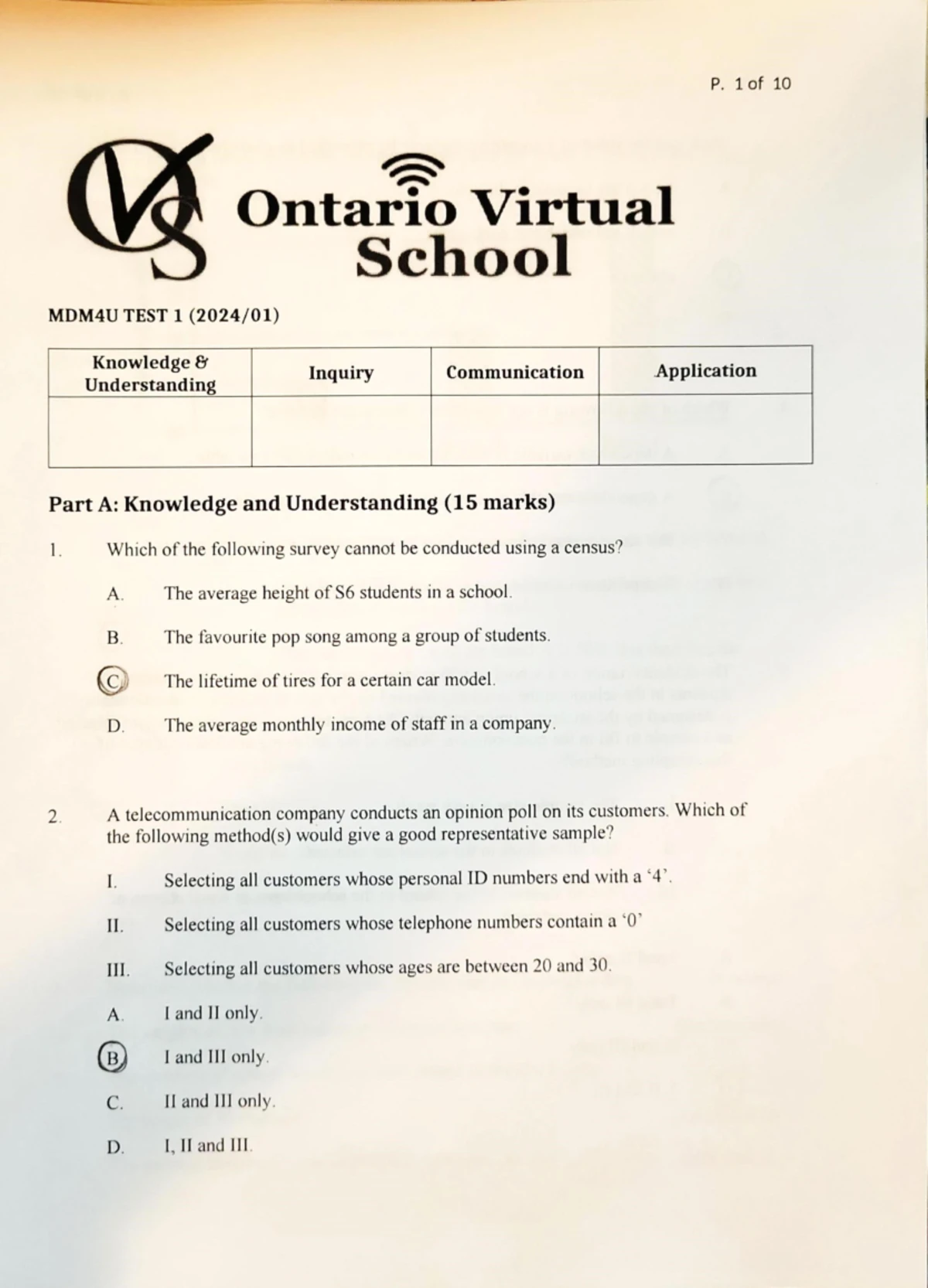 Chapter 5 – Combinations and the Binomial Theorem [Test Notes] - MDM4U1 ...