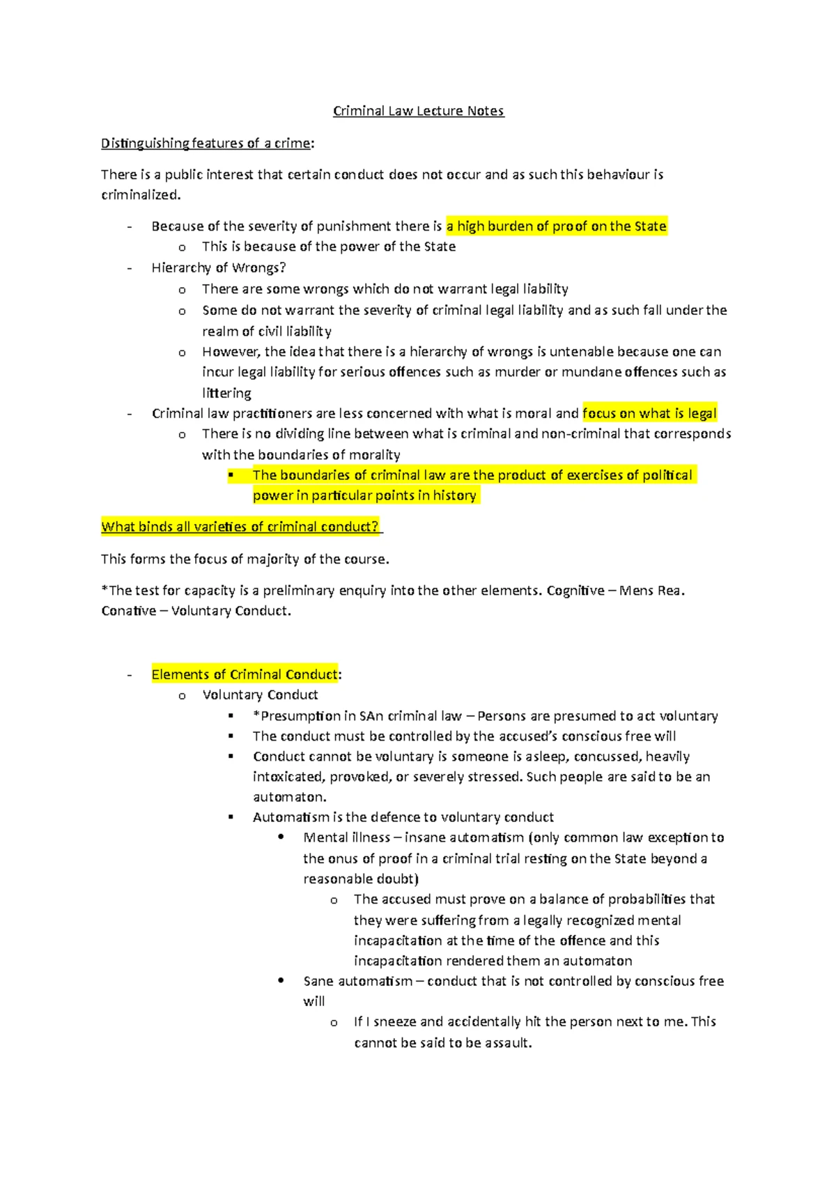 Fair Labelling: Insightful Lecture Notes on Criminal Law Principles ...