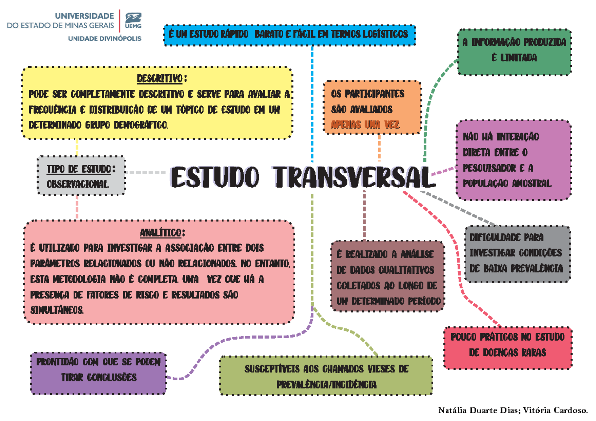 MAPA Mental - Estudo Transversal - Metodologia de Pesquisa - Natália ...