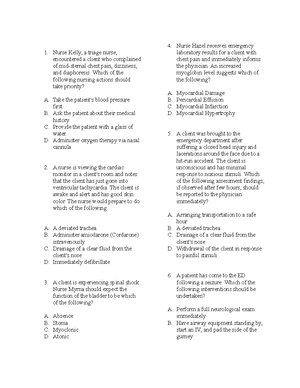 Informatics review questions Quizlet - Name: Score: 20 Multiple choice ...