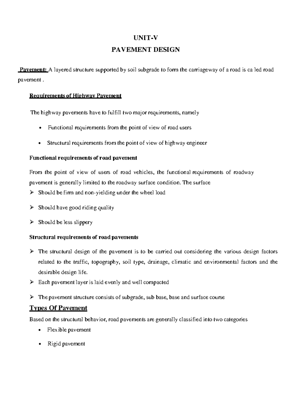 PAVEMENT DESIGN: Flexible vs Rigid Pavements - Transportation ...