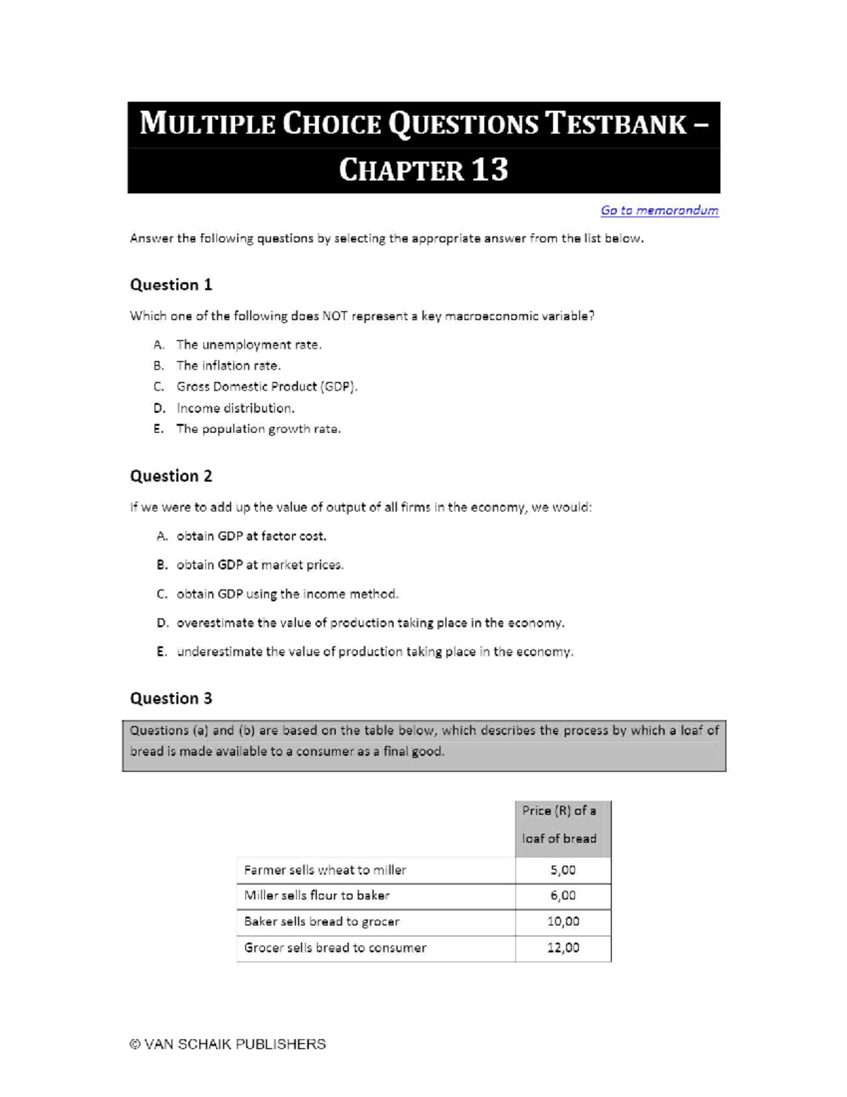 Macro Econo: Q&A Compilation from Past Exam Questions - Studocu