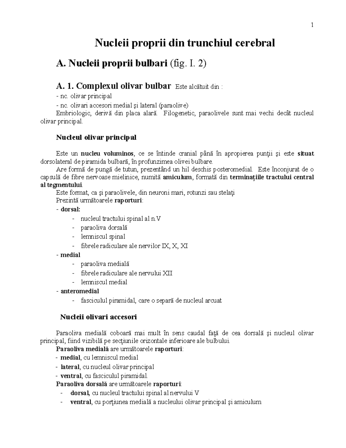 267189985 Nucleii Proprii din Trunchiul Cerebral - Detalii și Funcții ...