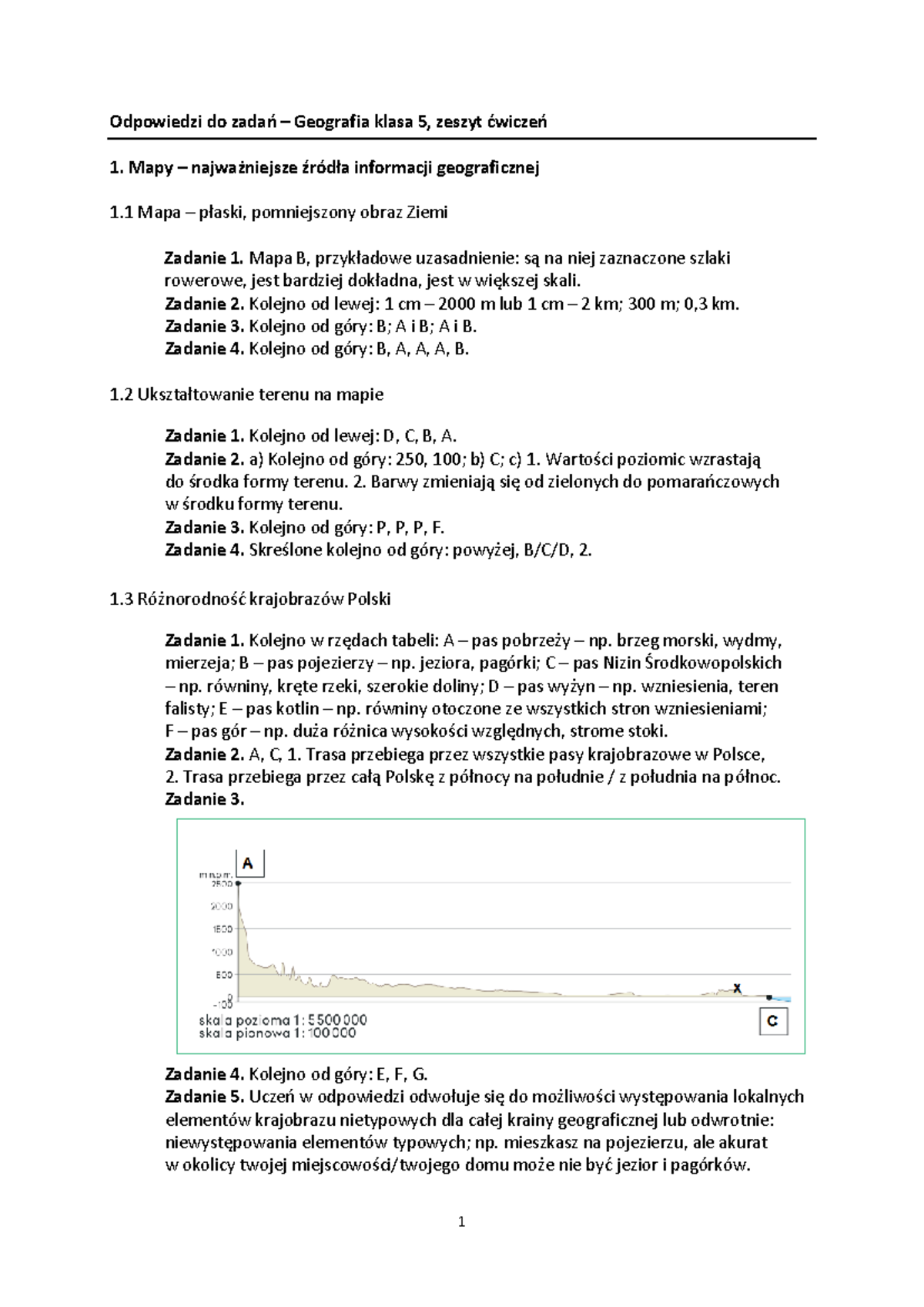Zeszyt ćwiczeń Do Geografii Klasa 5 Odpowiedzi www.studocu.com