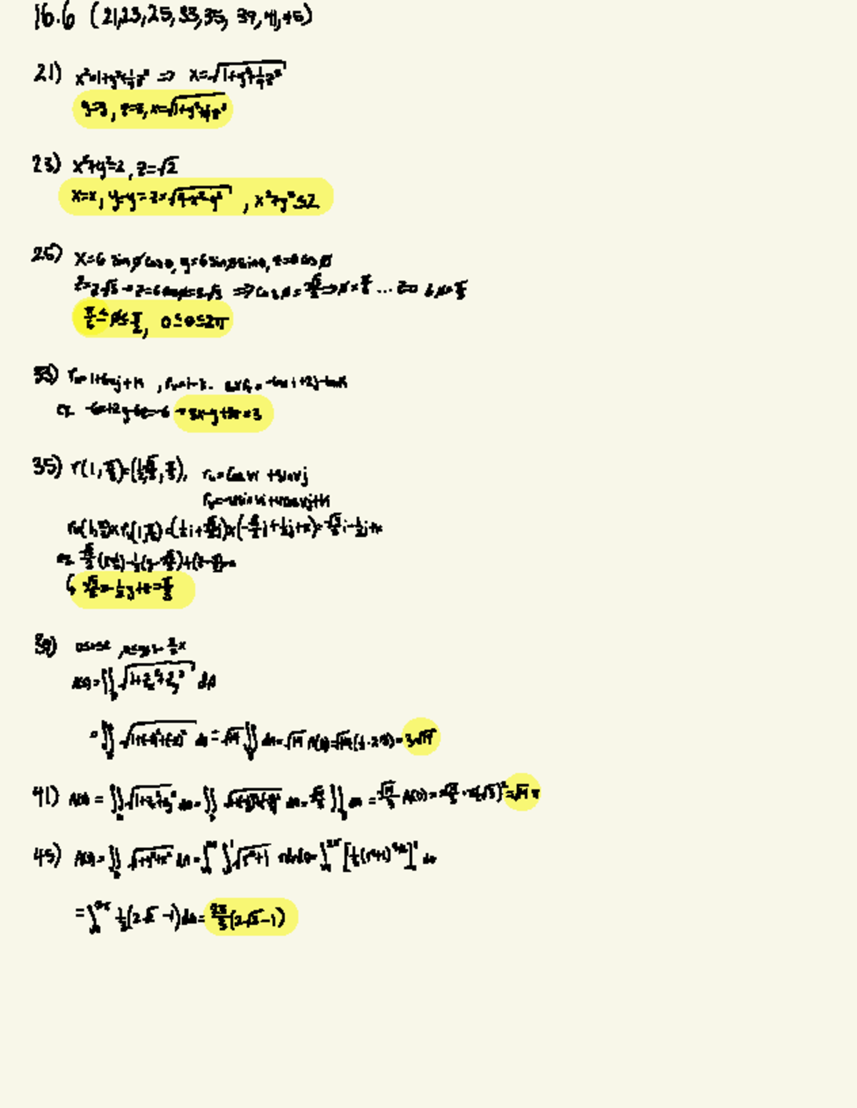 Calc 3 Homework 8 Solutions - Calculus - Studocu