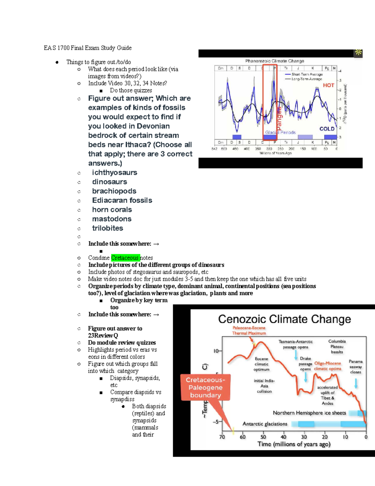 EAS 1700 Final Exam Study Guide: Key Topics from Modules 3-5 Insights ...