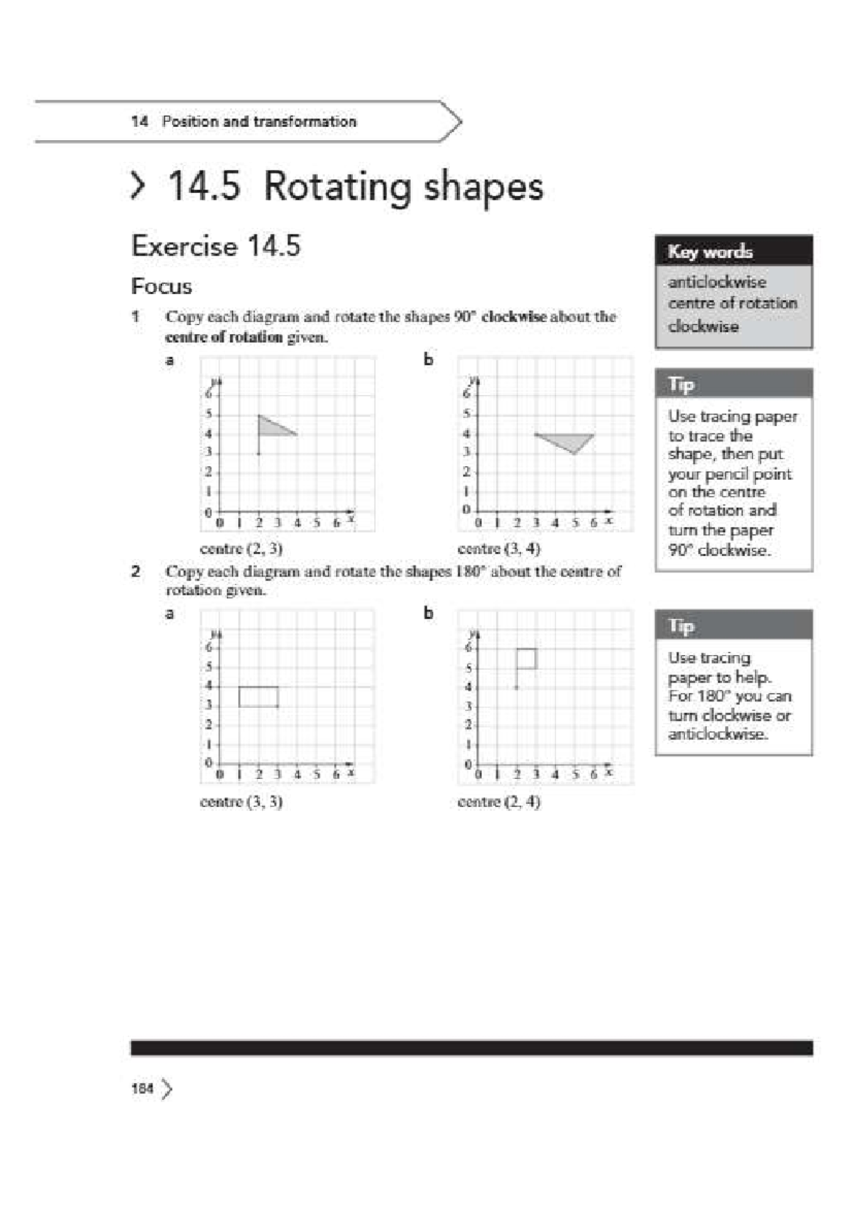 Y8 Maths WB - Unit 13, 14 & 15: Position, Transformation & Volume ...