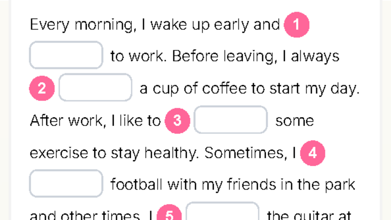 Common verbs and verb phrases – A1 English Vocabulary Page 3 of ...