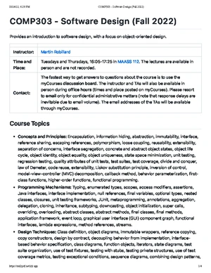 Java Programming - Study Notes & Assignments - Studocu