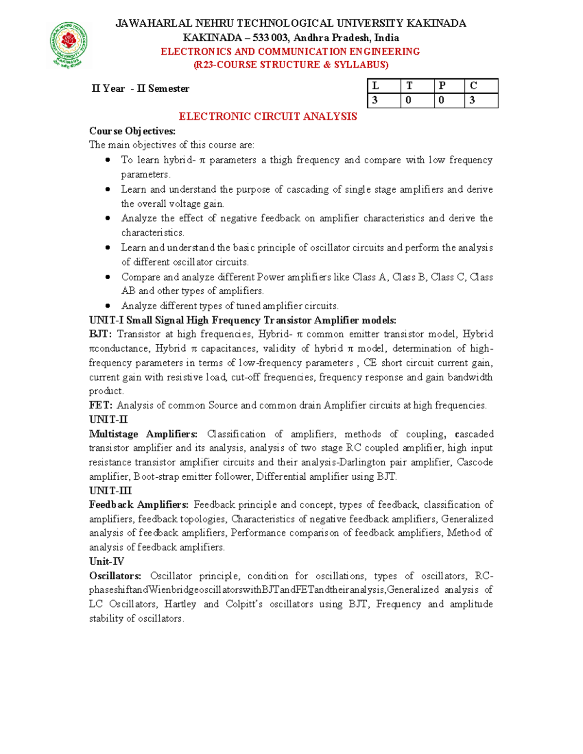 ECA- Electronic Circuit Analysis Previous Exam Questions & Study ...
