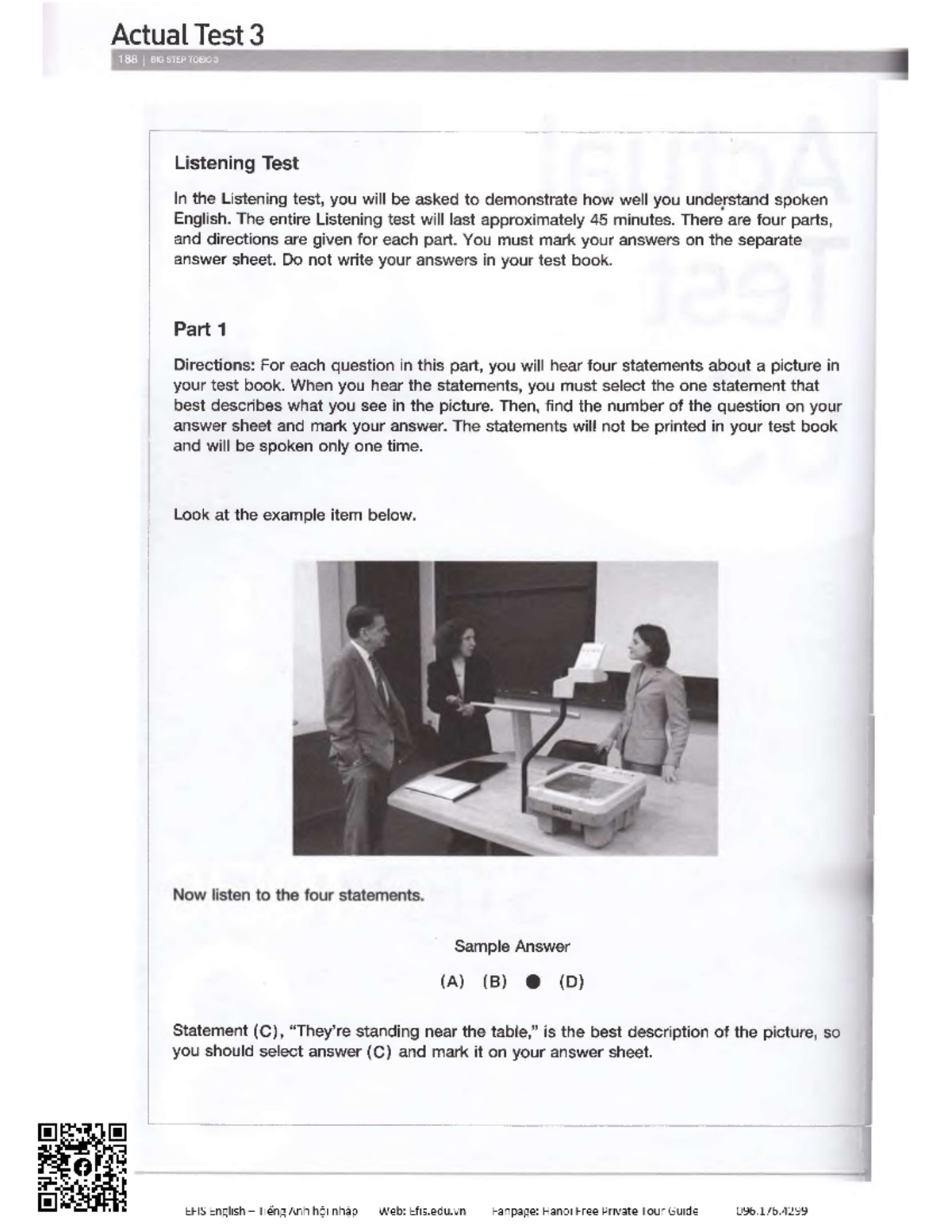 Big Step TOEIC 3 - Actual Listening & Reading Test Guide - Studocu
