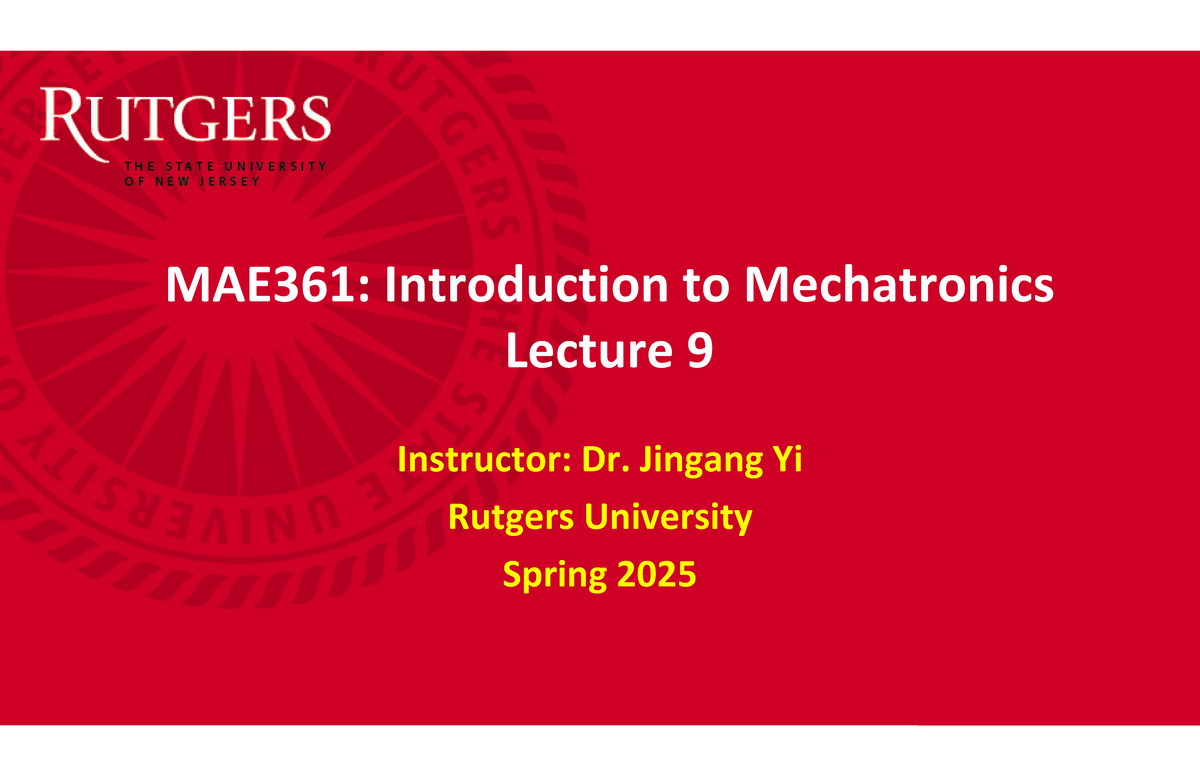 Arduino Programming and Microcontrollers: An Overview for MAE361 ...