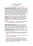 Resumos para o exame de História do Direito (estes resumos têm toda a matéria bastante resumida)