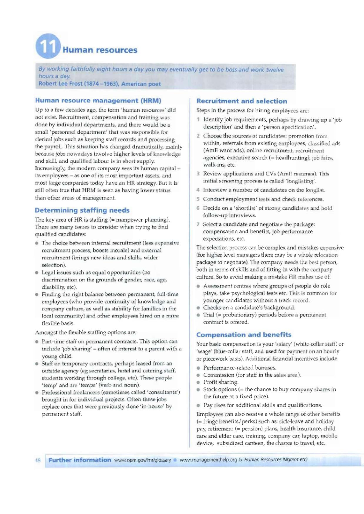 HRM Unit 11: Comprehensive Guide to Human Resources Management - Studocu
