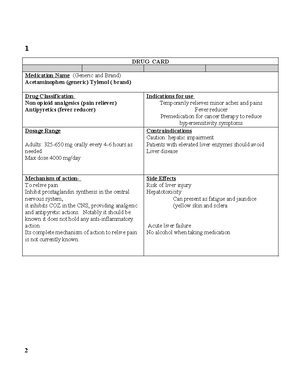 pharmacolgy for nursing - INTRODUCTION CHAPTER 1 Introduction to ...