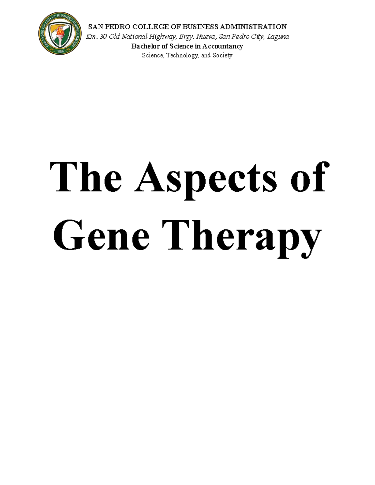 The Aspects of Gene Therapy: Ethical Considerations and Techniques ...
